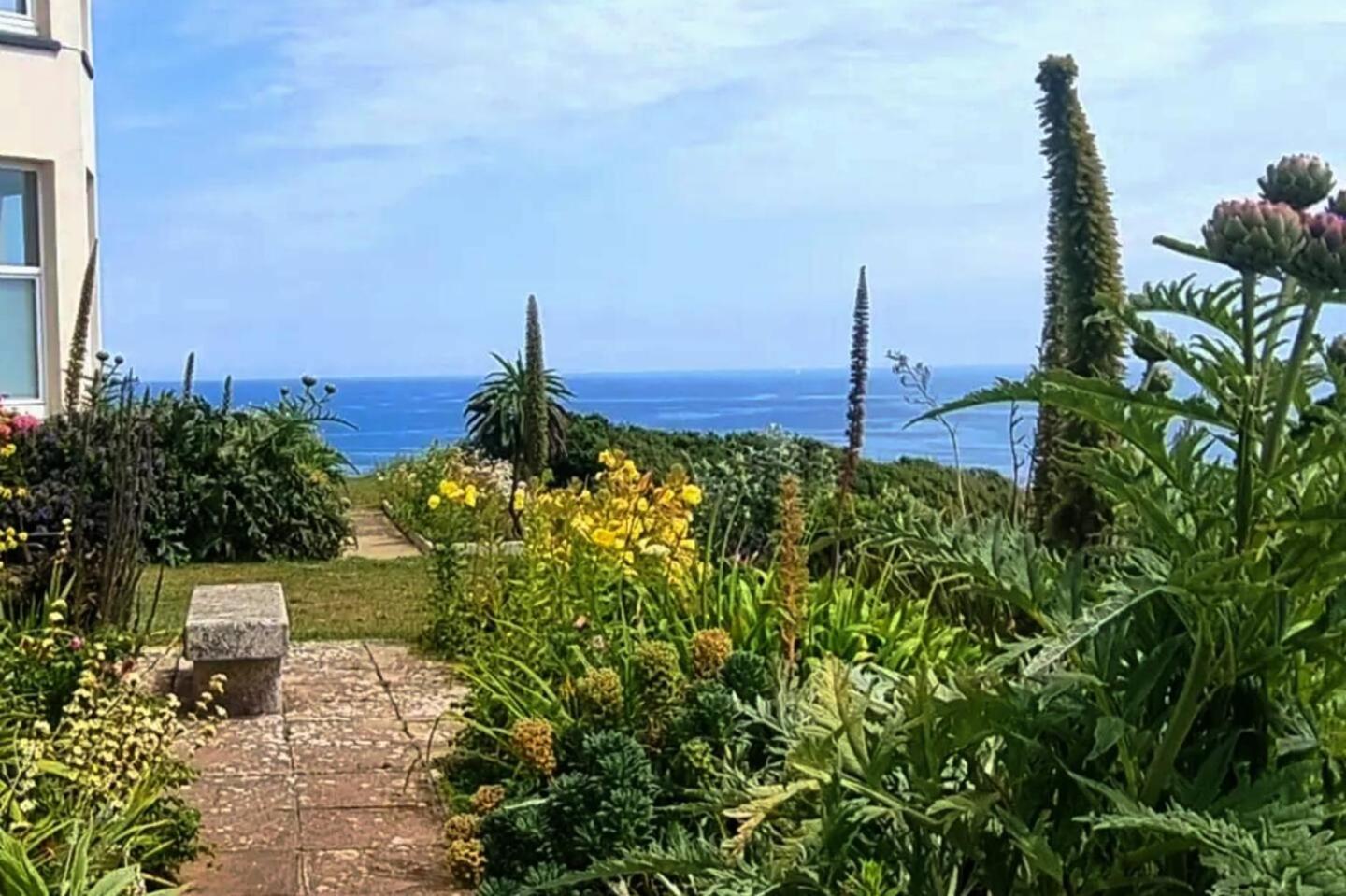 Journeys End With Stunning Sea Views From The Headland Villa โคเวอร์แรค ภายนอก รูปภาพ